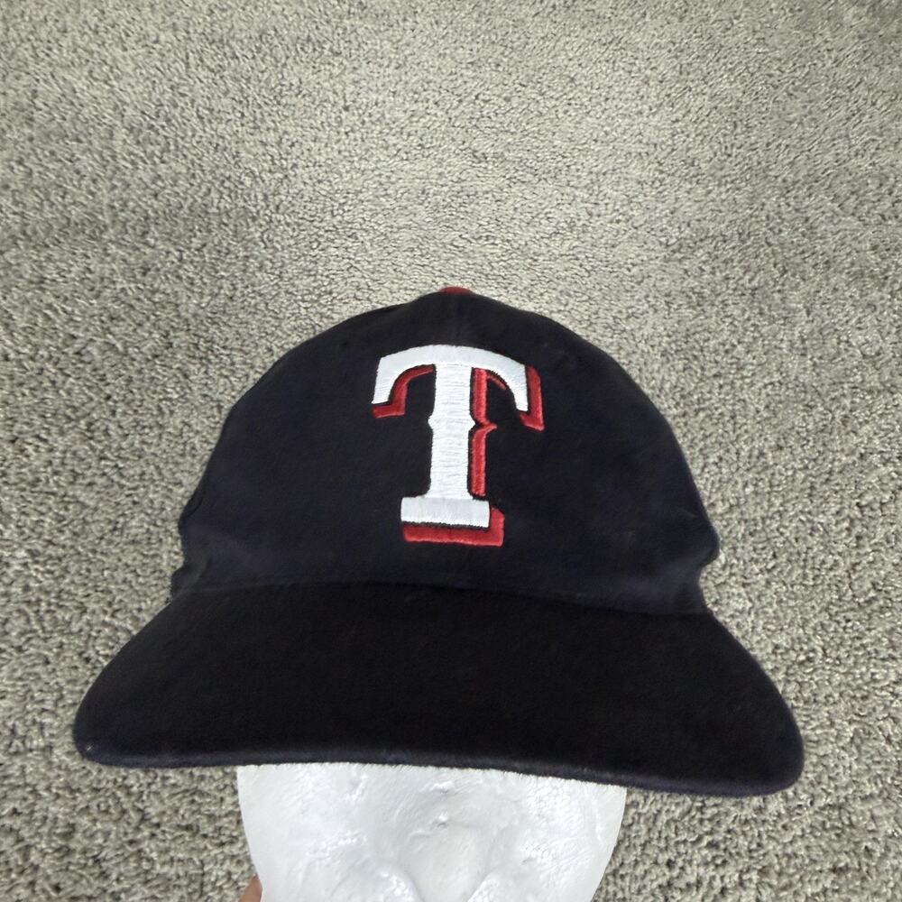 Texas Hat Cap Snap Back Mens One Size Black MLB Baseball BD&A Promo